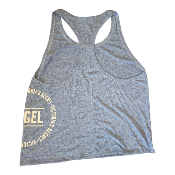2 NWT Victoria's Secret Angel Racerback MuscleTank Tops Blue Black Size Large - Picture 9 of 13